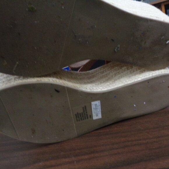 Torrid Espadrille Platform Wedge Sandal Pre Owned Sz 13ww - Picture 7 of 7